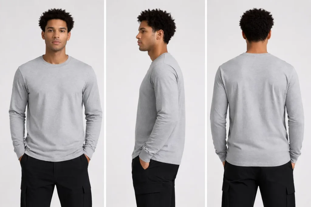 long sleeves t-shirt