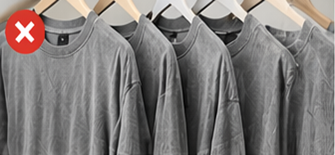 Inconsistent oversized t-shirt sizing