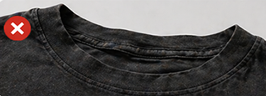 Poor garment structure