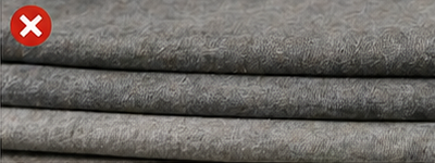 Inconsistent material quality