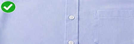 Wrinkled garment appearance
