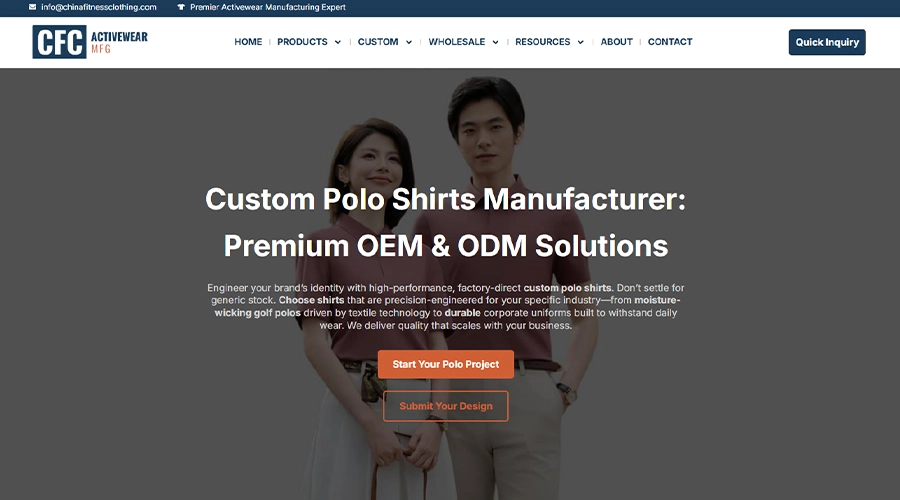 china fitness clothing