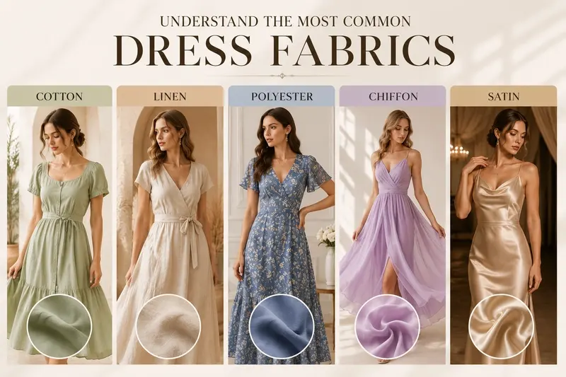 Understand the Most Common Dress Fabrics