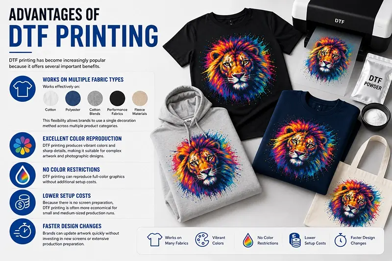 Advantages of DTF Printing