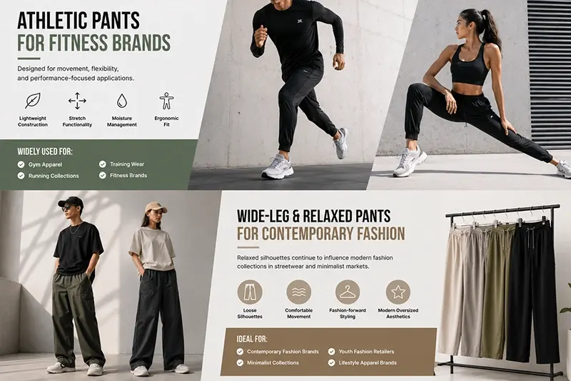 Athletic Pants for Fitness Brands