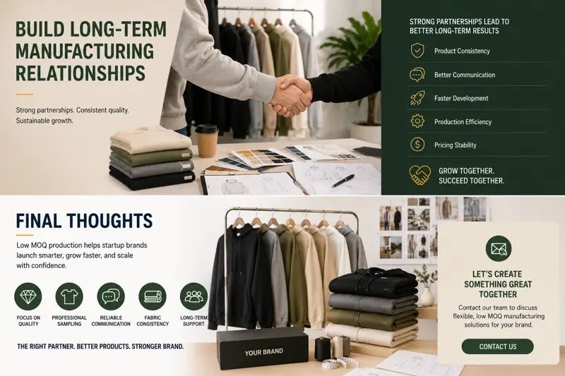 Build Long-Term Manufacturing Relationships