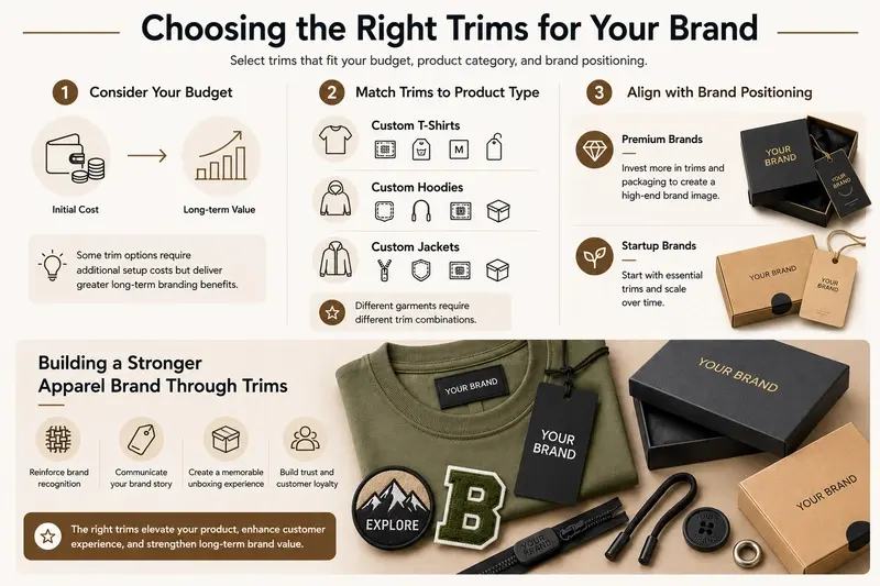 Choosing the Right Trims for Your Brand