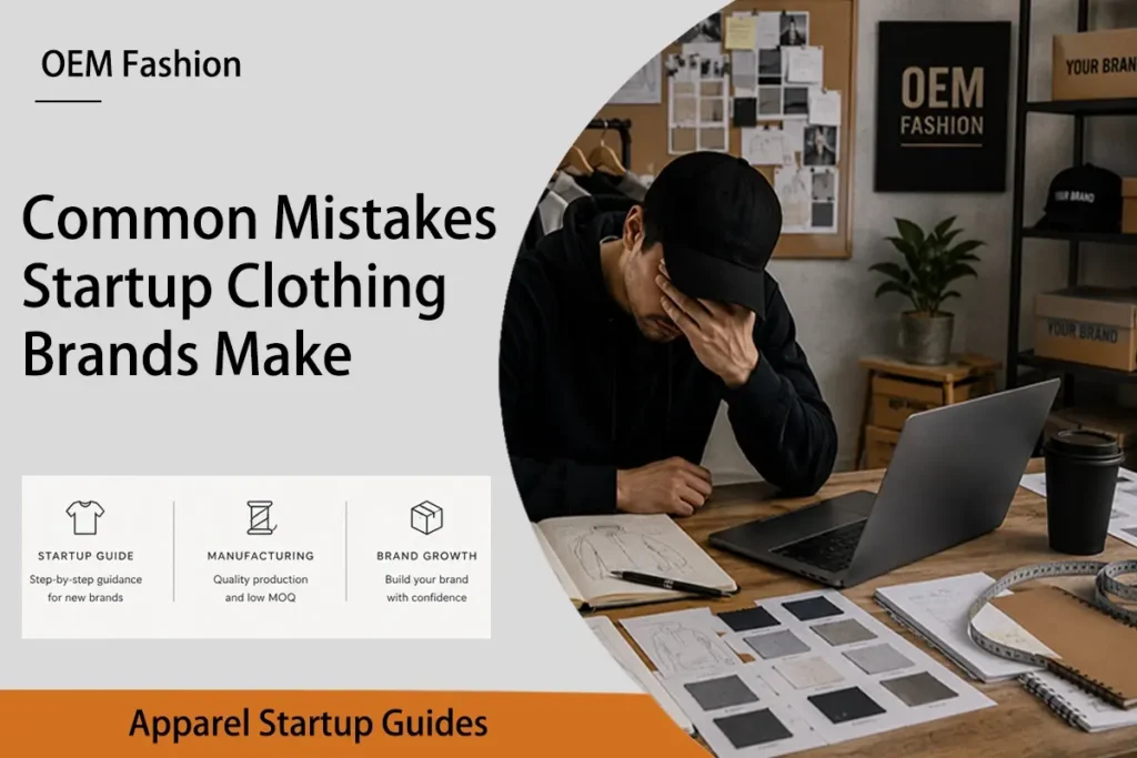 Common Mistakes Startup Clothing Brands Make