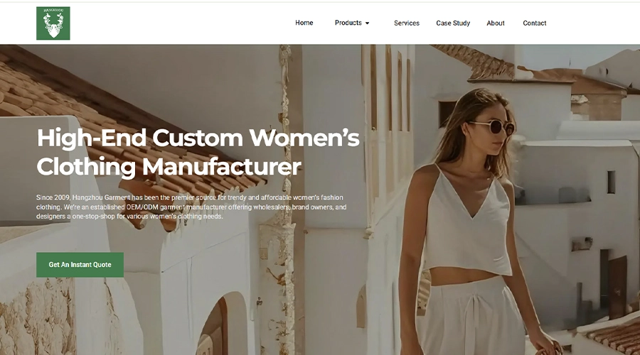 Hangzhou Chic Apparel Manufacturer