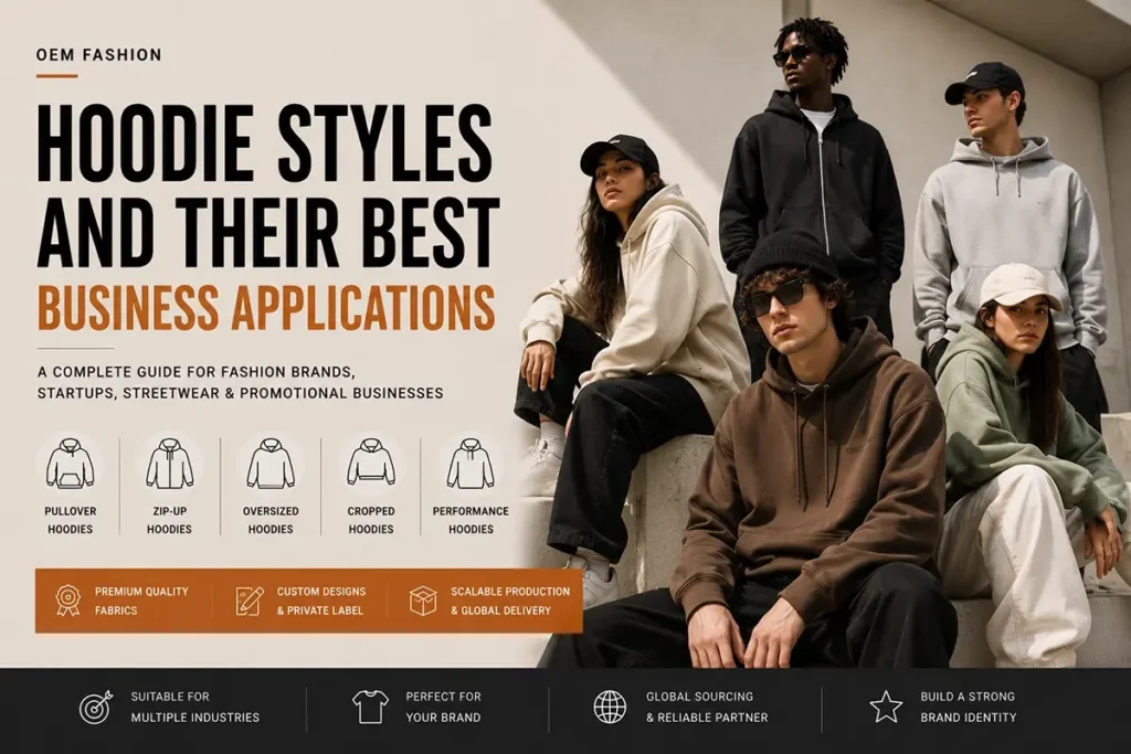 Hoodie Styles and Their Best Business Applications