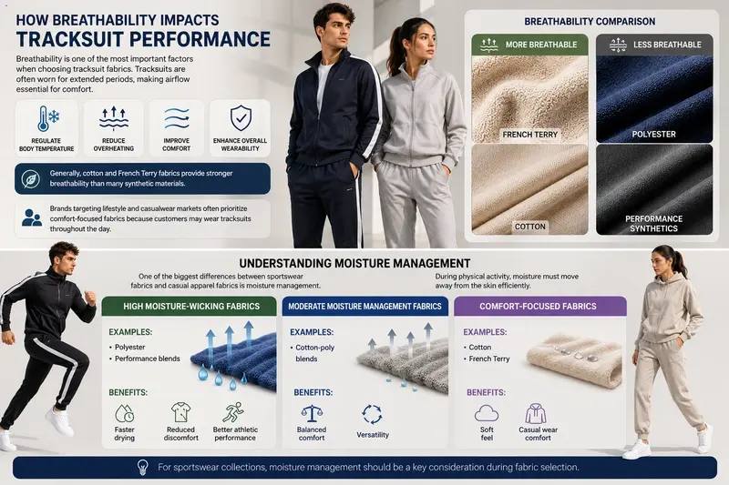 How Breathability Impacts Tracksuit Performance