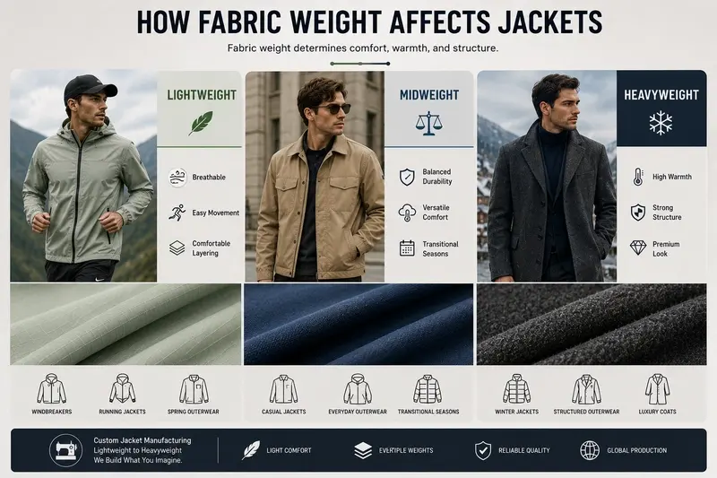 How Fabric Weight Affects Jackets