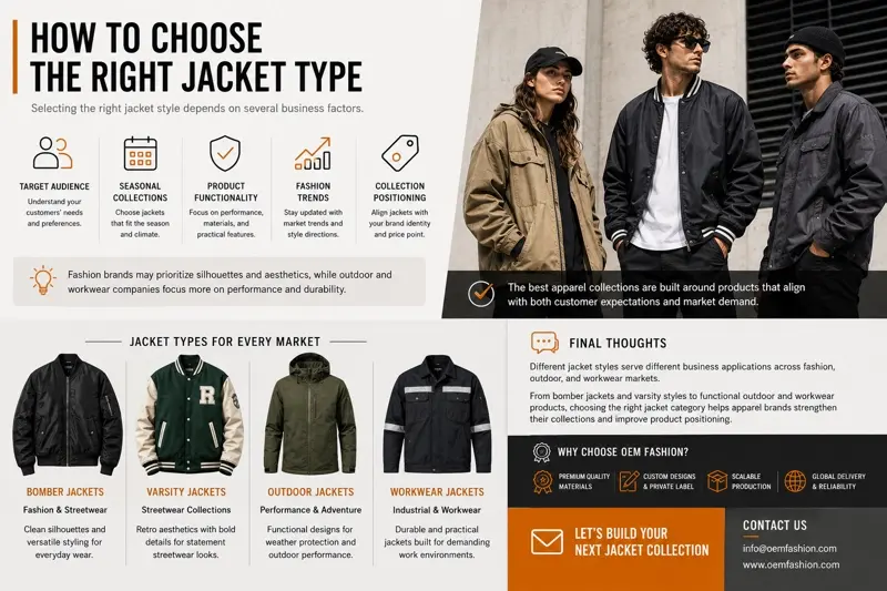 how to Choose the Right Jacket Type