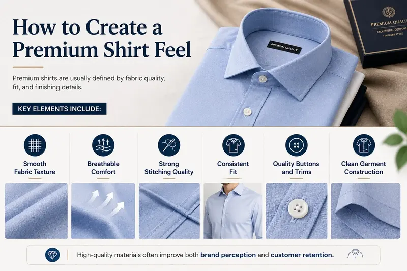 How to Create a Premium Shirt Feel