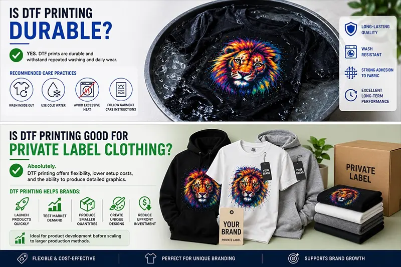 Is DTF Printing Durable