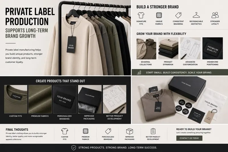 Private Label Production Supports Long-Term Brand Growth