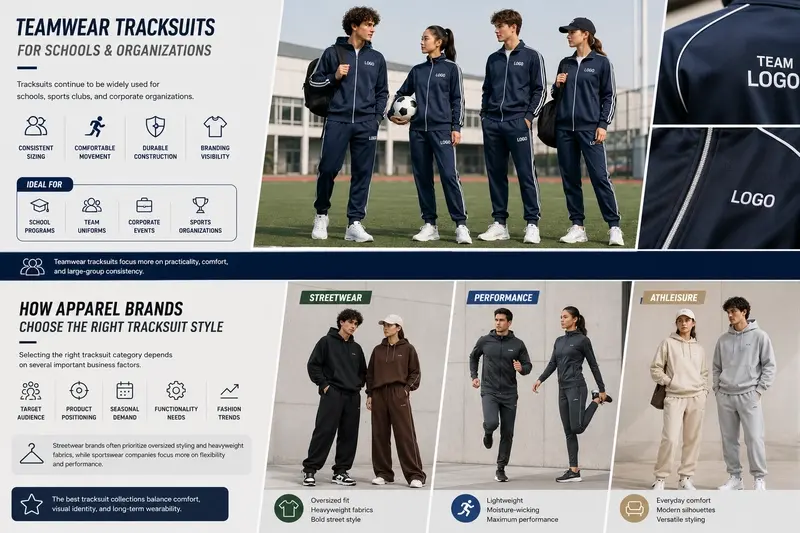 Teamwear Tracksuits for Schools & Organizations