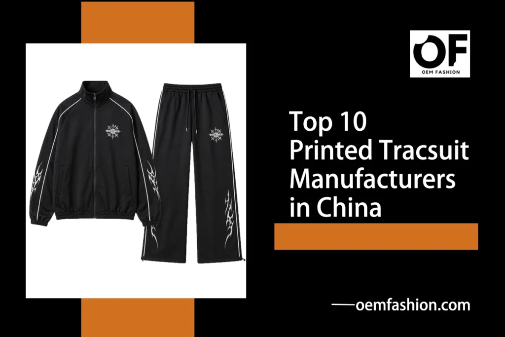 Top 10 Printed Tracksuit Manufacturers in China