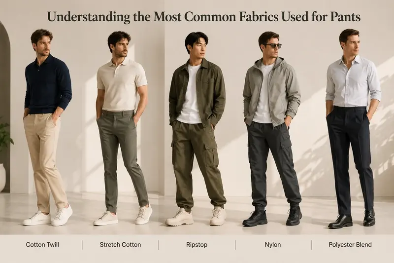 Understanding the Most Common Fabrics Used for Pants