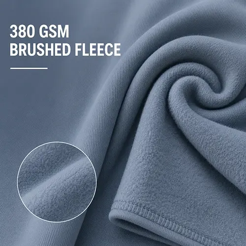 380 GSM Brushed Fleece