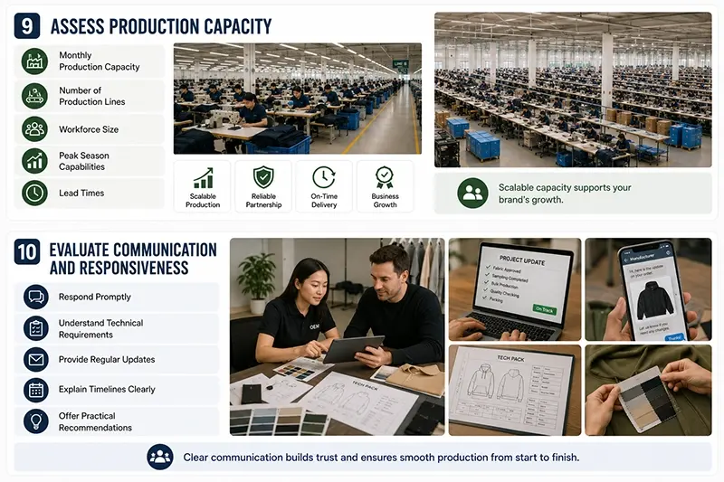9. Assess Production Capacity