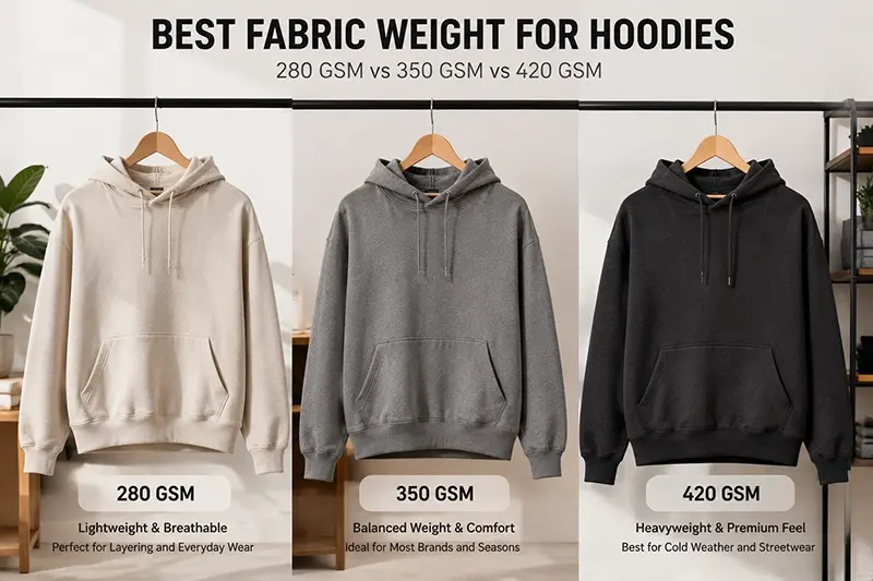 Best Fabric Weight for Hoodies