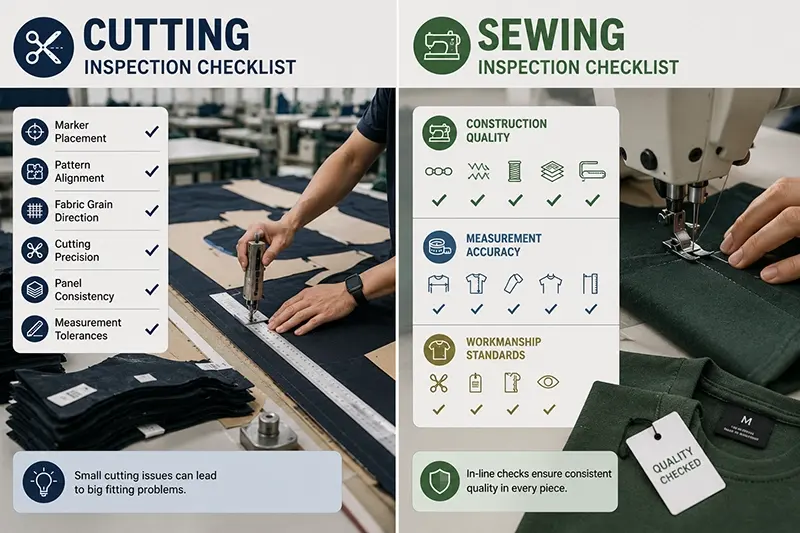 Cutting Inspection Checklist