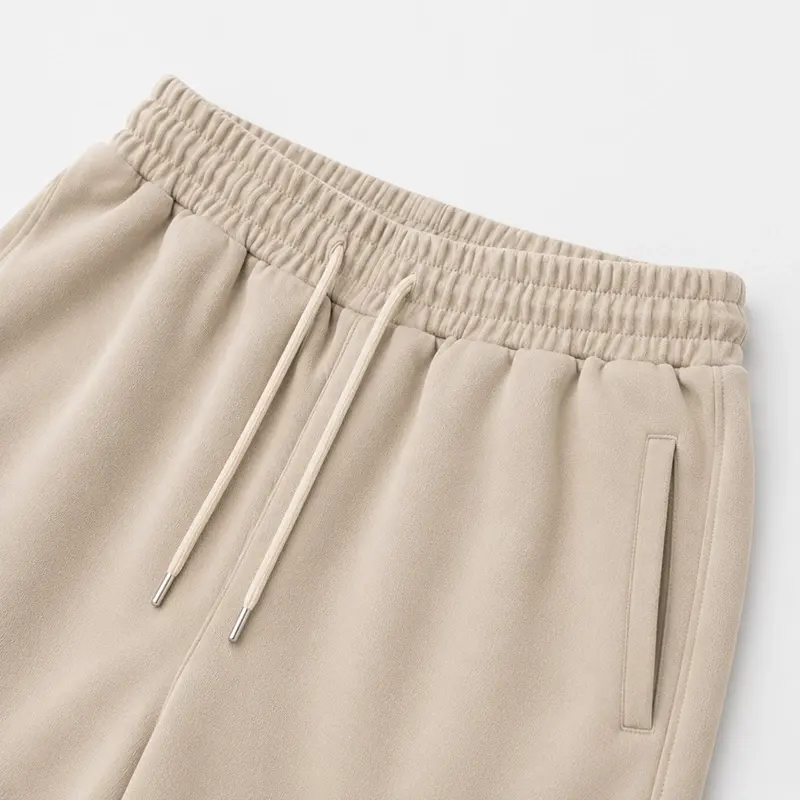 Elastic Waist Shorts Detail