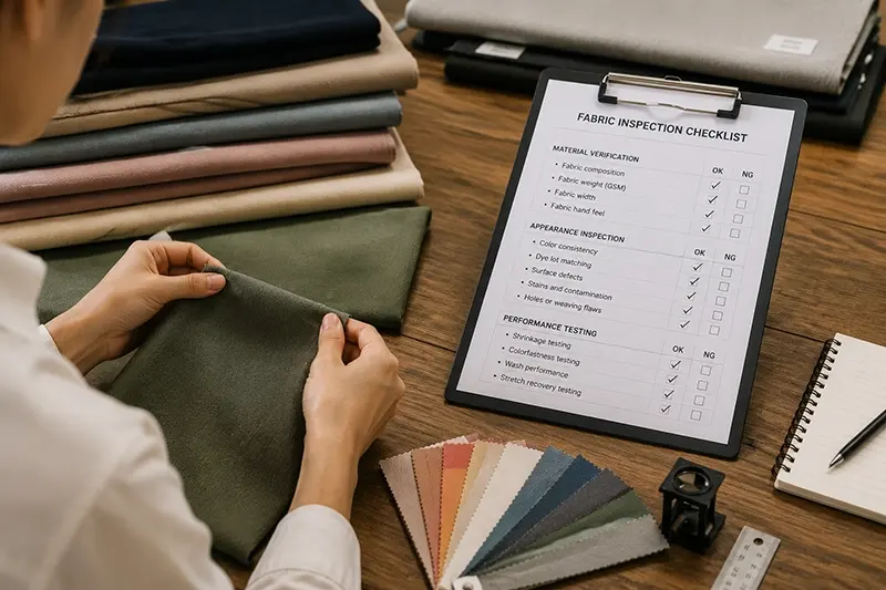 Fabric Inspection Checklist