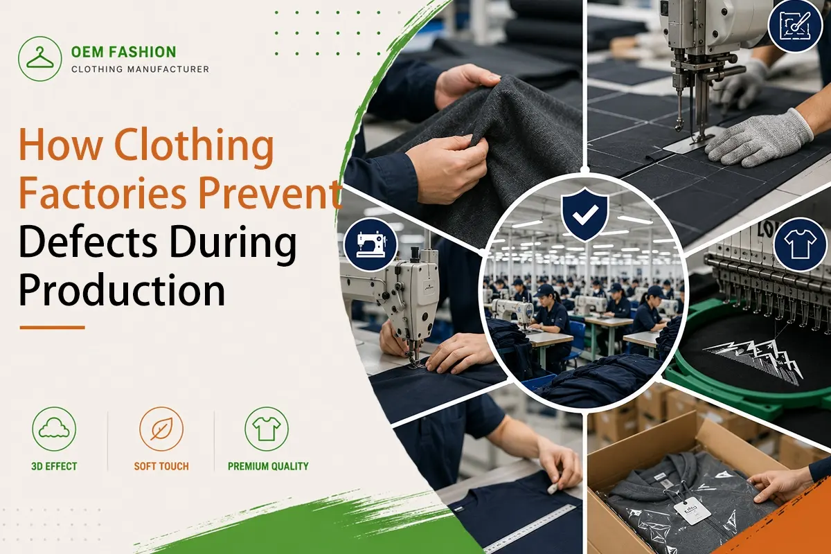 How Clothing Factories Prevent Defects During Production
