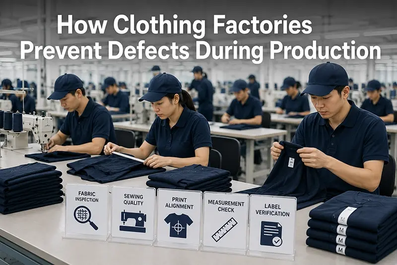 How Clothing Factories Prevent Defects