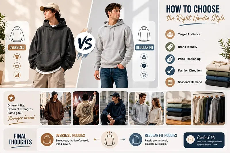 How to Choose the Right Hoodie Style for Your Brand