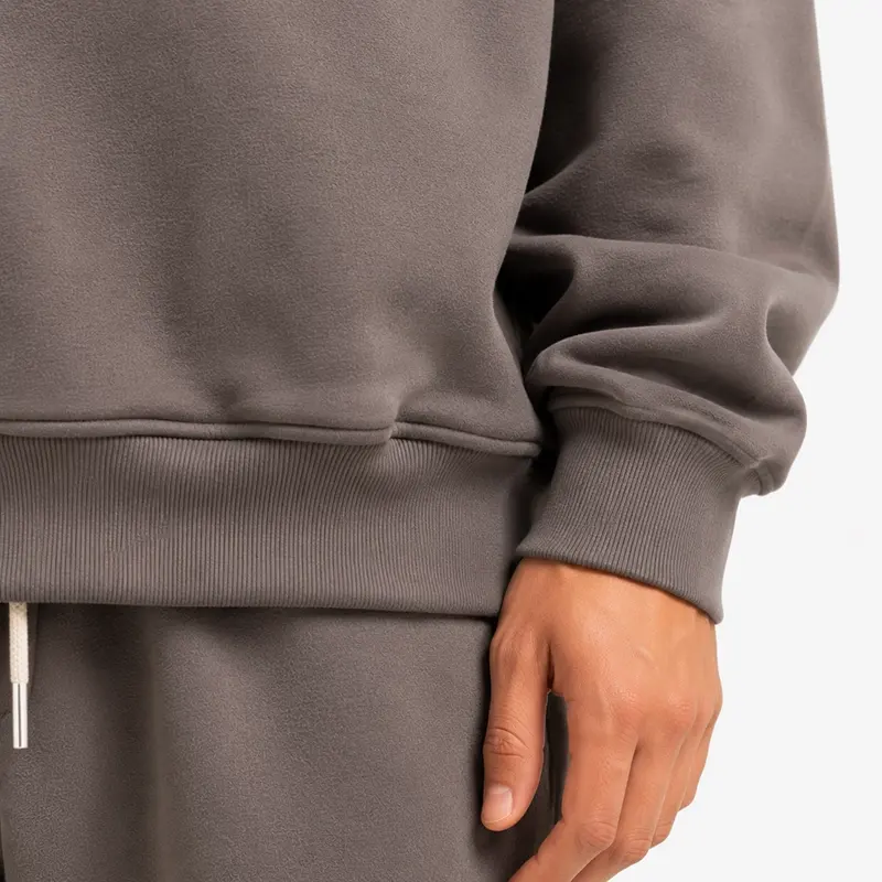 Rib Cuff & Hem Detail