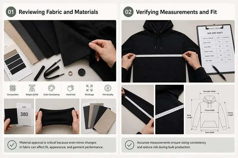 Step 1 Reviewing Fabric and Materials