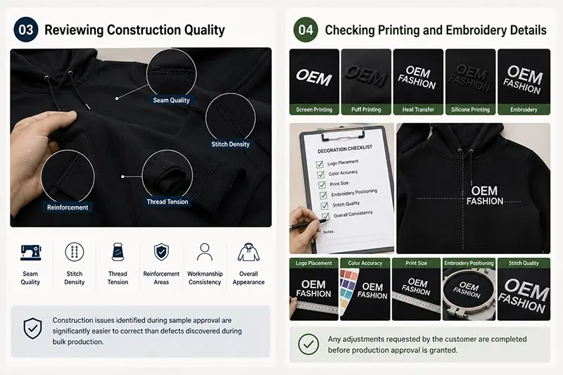 Step 3 Reviewing Construction Quality