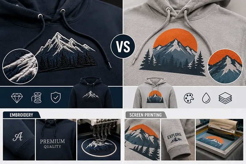 Why the Decoration Method Matters for Hoodies