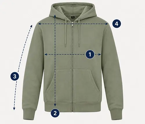 zip-up hoodies