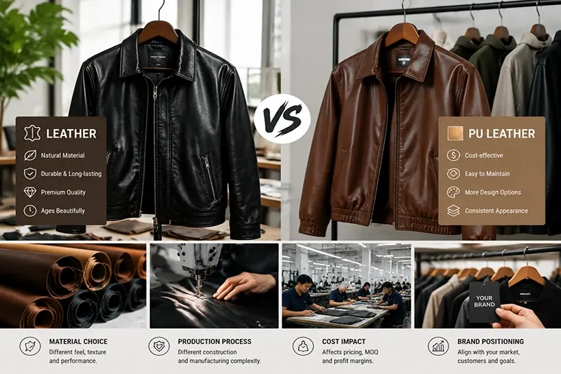 Leather vs PU Leather Jackets