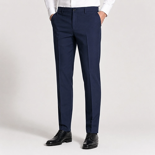 Tailored proportion of custom formal pants