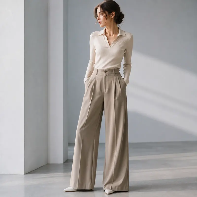 Custom Wide-leg Pants