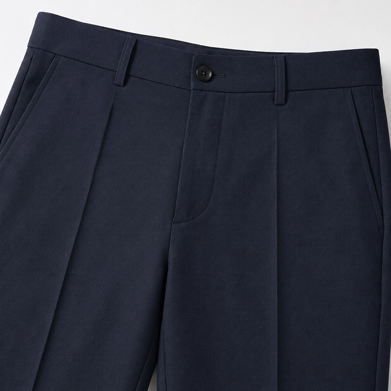 Front Pleat Detail