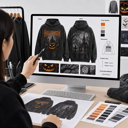 Halloween hoodie artwork review