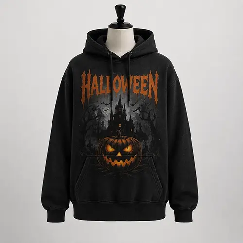 Complete Halloween hoodie sample