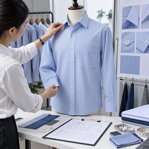 Approved custom shirt production standard