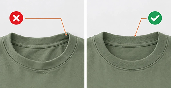 Collar stretching comparison