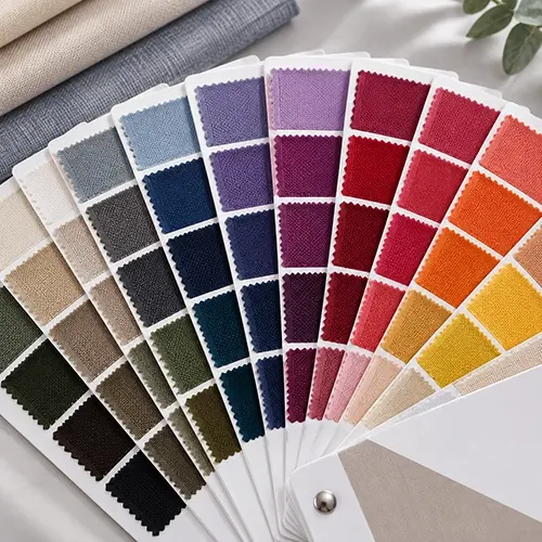 Custom fabric color options