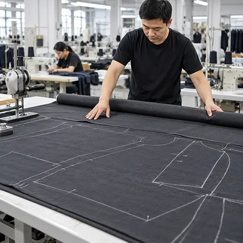 Garment cutting quality inspection before sewing