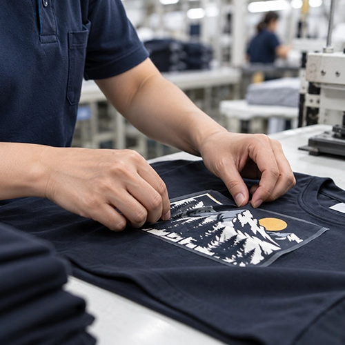 Garment decoration quality inspection during production
