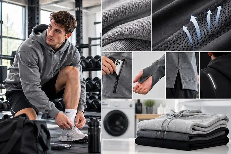 Do Gym Hoodies Need Moisture-Wicking Fabric