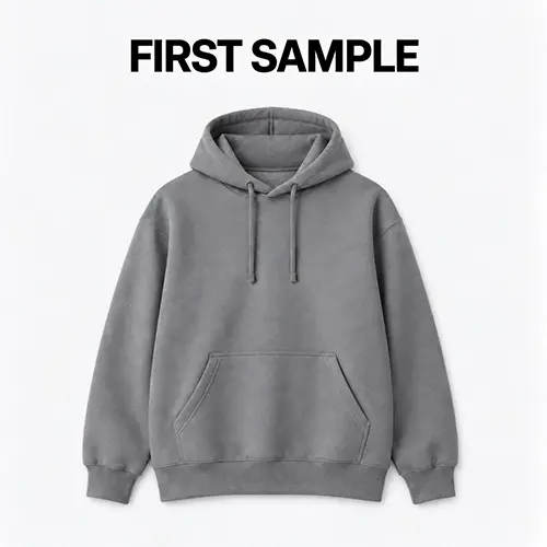 First physical garment sample